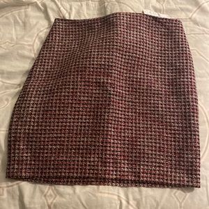 New with tags pink and black interview skirt